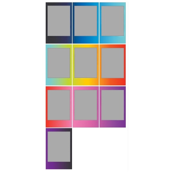 チェキ インスタントフィルム カラー instax mini Rainbow（レインボー