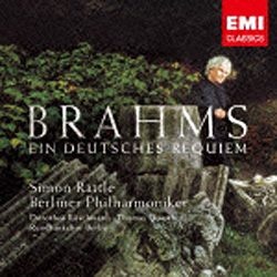 ソニーミュージック ブラームス：ドイツ・レクイエム（ハイブリッドCD） サイモン・ラトル ベルリン・フィルハーモニー管弦楽団