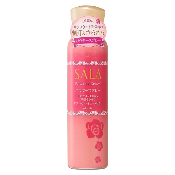 商品 SALA サラ パウダースプレーS 90g スウィートローズの香り 休み