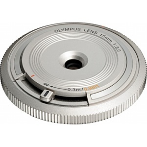 【新品】OLYMPUS BCL-1580 シルバー ボディキャップ レンズ