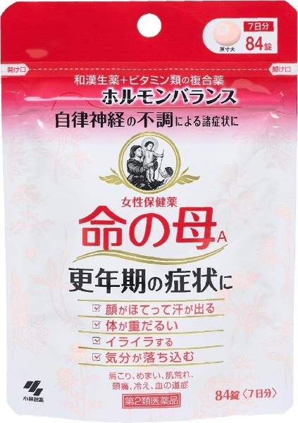 第2類医薬品】 女性保健薬 命の母A（84錠） 小林製薬｜Kobayashi 通販 | ビックカメラ.com