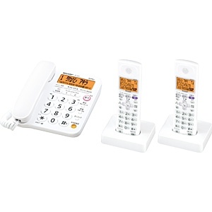 JD-G31CW 電話機 ホワイト系 [子機2台 /コードレス] シャープ｜SHARP