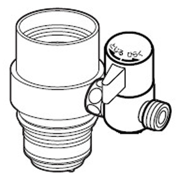 NSJ-SMH7 分岐水栓 [食器洗い乾燥機用] ナニワ製作所｜NANIWA 