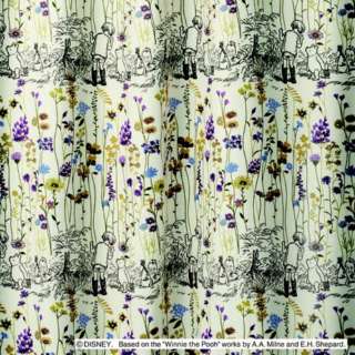 布料立体皱纹窗帘朴/花园地方(100×135cm/紫)