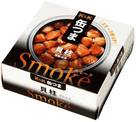 貝柱　缶つま　通販　Smoke　50g【おつまみ・食品】　KK　缶つま