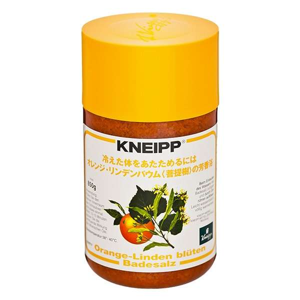 KNEIPP（クナイプ）バスソルト オレンジ・リンデンバウムの香り 850g〔入浴剤〕 クナイプジャパン｜Kneipp Japan 通販