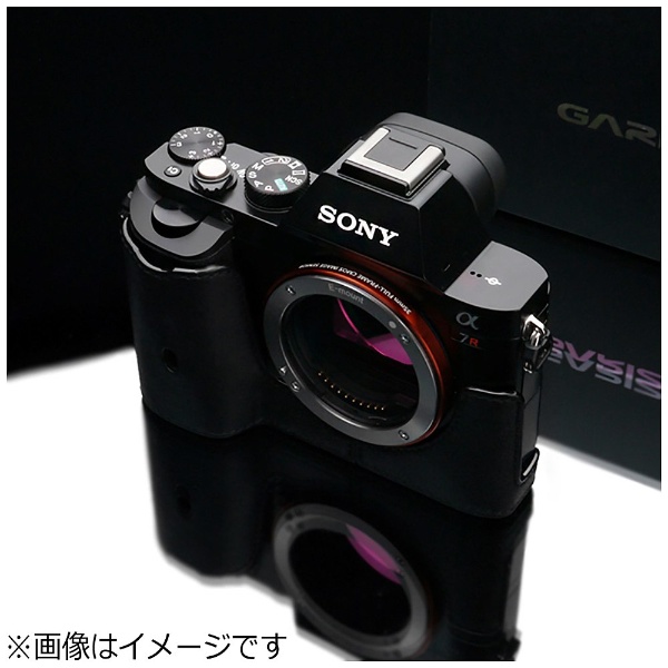 新品 本革 SONY ソニー a7r4/a7RⅣ用 本革カメラケース ブラック