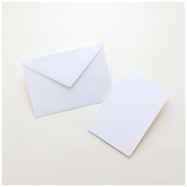 〔各種プリンタ〕カード・洋封筒セット [はがきサイズ /10枚] ＋封筒 10枚 CXP121