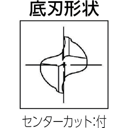 超硬2枚刃スクエアエンドミル（ショート） OES2S0120 大見工業｜OMI