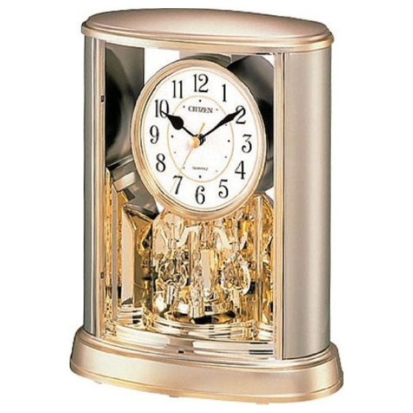置き時計 サルーン 金色 4SG724-018 リズム時計｜RHYTHM 通販