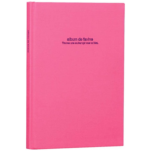 100年台紙アルバム ドゥファビネ B5サイズ 安い 永遠の定番 激安 プチプラ 高品質 ブック式フリーアルバム アH-B5B-141-P ピンク