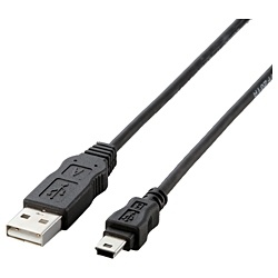 環境対応USB2.0ケーブル ABタイプ （0.5m・ブラック） USB2-ECO05
