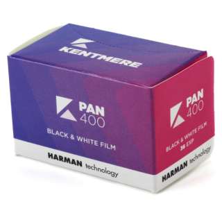 拍高灵敏度黑白胶卷Kentmere PAN 400 135-36张KMP40013536