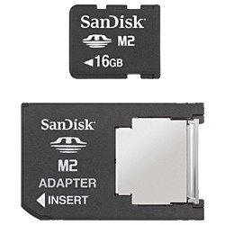 SanDisk メモリースティック M2 16GB