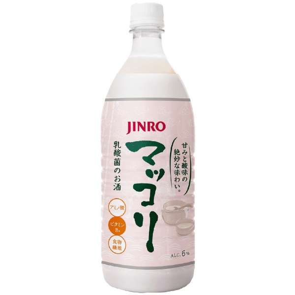 Jinro マッコリ 1lペット リキュール 韓国 Korea 通販 ビック酒販