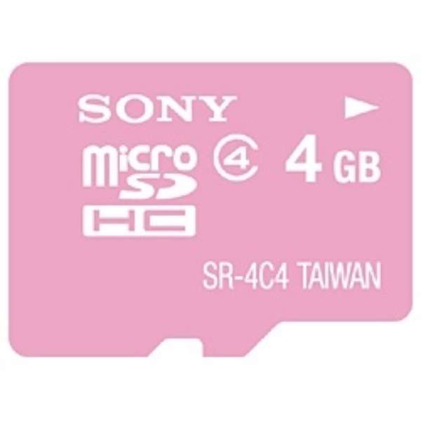 microSDHCJ[h SR-A4V[Y SR-4A4 P [4GB /Class4]_1