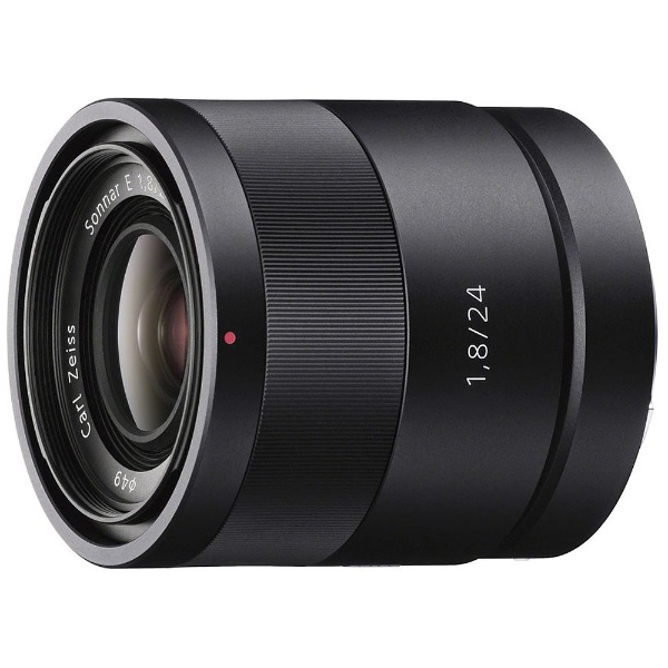 カメラレンズ T E 24mm F1.8 買い物 輸入 ZA ソニーE Sonnar APS-C用 単焦点レンズ SEL24F18Z ブラック