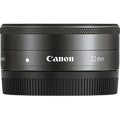 【美品】 キャノン canon カメラレンズ EF-M22mm F2 STM