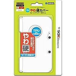 TPU やわ硬カバー for ニンテンドー3DS LL クリア【3DS LL】 HORI