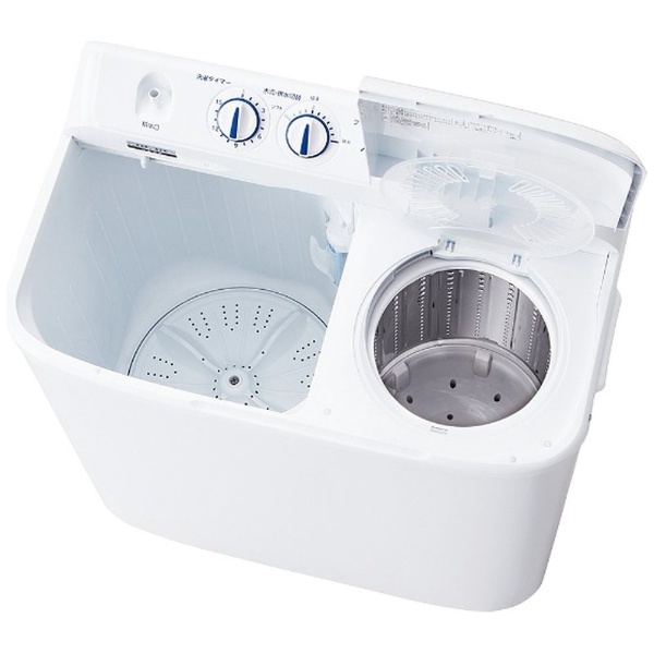 2槽式洗濯機 Live Series ホワイト JW-W55E-W [洗濯5.5kg /乾燥機能無