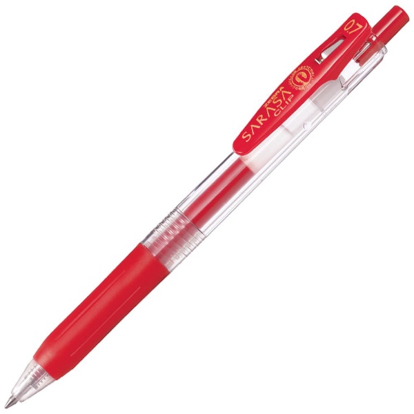 SARASA CLIP(サラサクリップ) ボールペン 赤(インク色：赤) JJB15-R