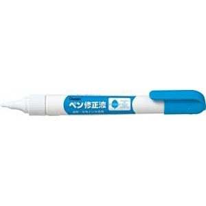 修正液 油性・水性インキ両用 ペン修正液〈極細〉 白 XEZL61-W 