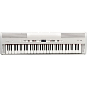格安100%新品ROLAND FP-80-WH 電子ピアノ 88鍵盤 スタンド付き キーボード ローランド 中古 直 W6474288 ローランド