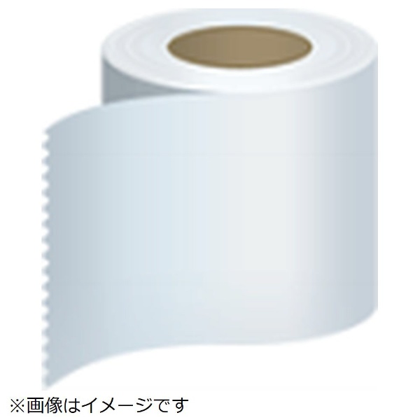ラベルプリンター用紙　ドットインパクトプリンターロール用紙 普通紙（紙幅 76mm・外径 80mm）［約61m /5巻入］ NFP076-1PL