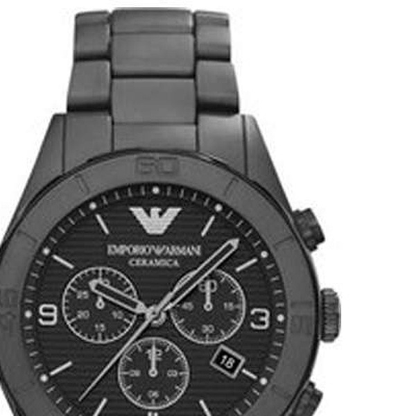 36,909円エンポリオアルマーニ  セラミカ クロノグラフ　AR-1458 腕時計