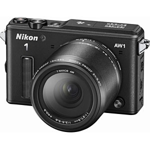 Nikon 1 AW1 ミラーレス一眼カメラ 防水ズームレンズキット ブラック