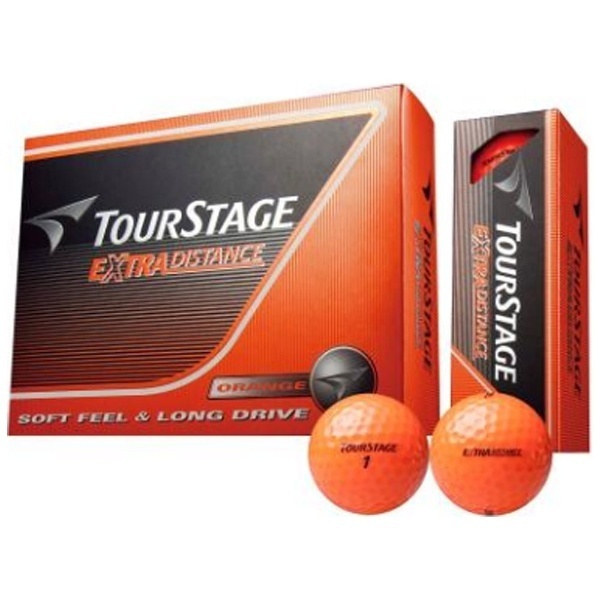 ゴルフボール EXTRA DISTANCE オレンジ TEOX [12球（1ダース） /ディスタンス系] 【オウンネーム非対応】  ブリヂストン｜BRIDGESTONE 通販
