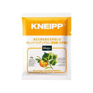 KNEIPP（クナイプ）バスソルト オレンジ・リンデンバウムの香り 40g〔入浴剤〕