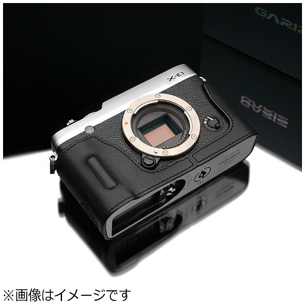 本革カメラケース 【FUJIFILM X-E1/X-E2兼用】（ブラック）　HG-XE2BK 【処分品の為、外装不良による返品・交換不可】