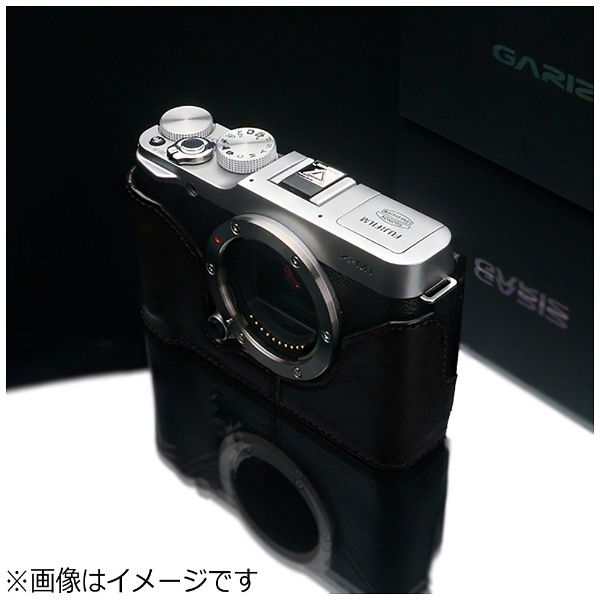 本革カメラケース 【FUJIFILM X-M1用】（ブラック） HG-XM1BK 【処分品 