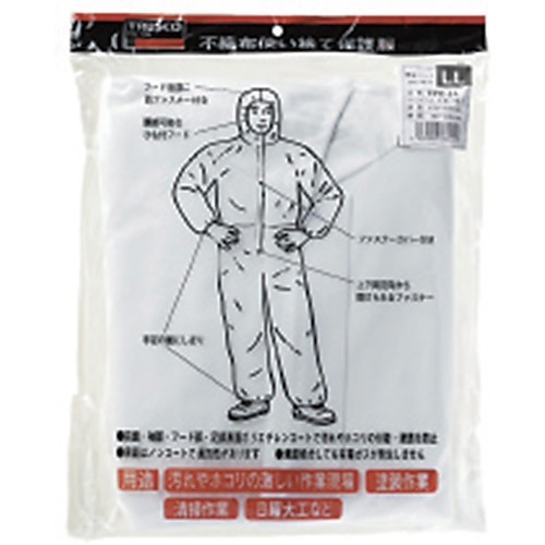 不織布使い捨て保護服ズボン Mサイズ TPCZM トラスコ中山 通販