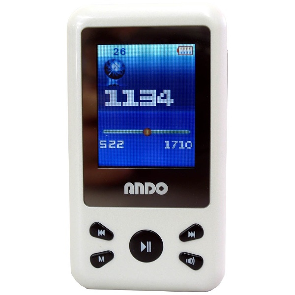 携帯ラジオ ホワイト RP12-192DV [AM/FM] ANDO｜アンドー