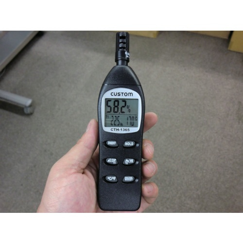 デジタル温湿度計 CTH1365 カスタム｜CUSTOM 通販 | ビックカメラ.com