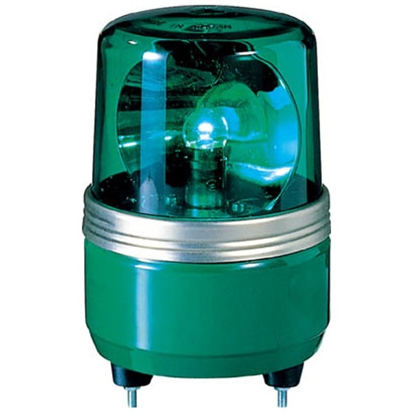 パトライト ＳＫＨ−ＥＡ型 小型回転灯 Φ１００ 色：緑 SKH-24EA-G 1台 - 2
