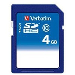 SDHCカード Verbatim(バーベイタム） SDHC4GJVB1 [4GB /Class10] 三菱ケミカルメディア｜MITSUBISHI  CHEMICAL MEDIA 通販 | ビックカメラ.com