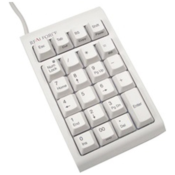 テンキーボード Realforce23U ホワイト WC0100 [USB /有線] 東プレ 