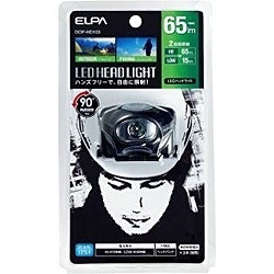 ヘッドライト DOP-HD103 [LED /単4乾電池×3 /防水] ELPA｜エルパ 通販