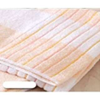?半捻线毛巾被单人尺寸(140×190cm/橙子)