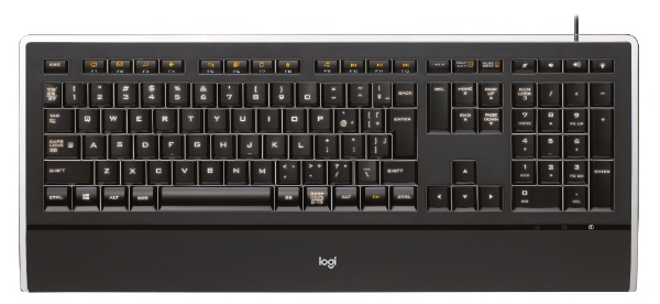 キーボード Illuminated Keyboard ブラック K740 [USB /有線 