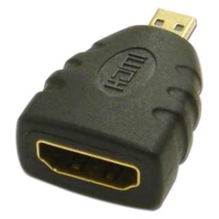 HDMI変換・延長プラグ Ainex ブラック ADV-202 [HDMI⇔MicroHDMI]