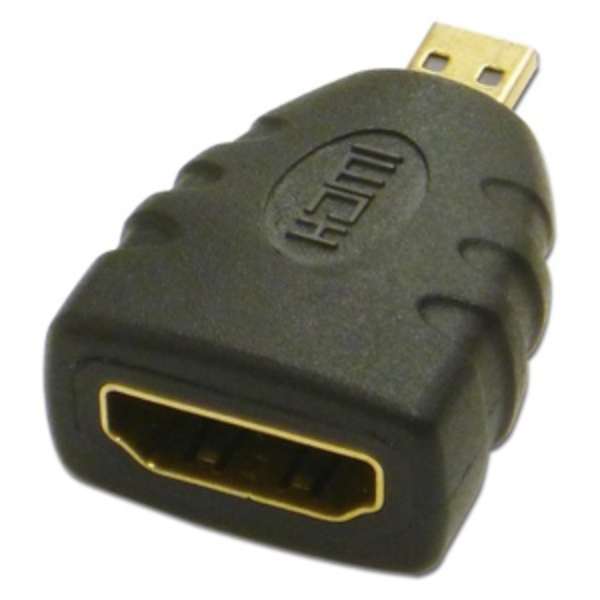 HDMI変換・延長プラグ Ainex ブラック ADV-202 [HDMI⇔MicroHDMI]_1