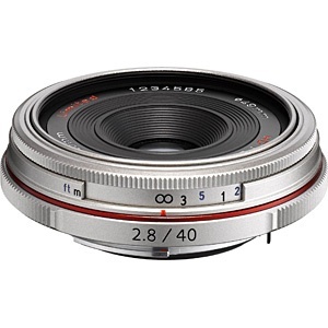 カメラレンズ HD PENTAX-DA 40mmF2.8 Limited APS-C用 シルバー [ペンタックスK /単焦点レンズ