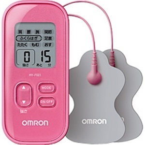 低周波治療器 HV-F021-PK ピンク オムロン｜OMRON 通販 | ビックカメラ.com