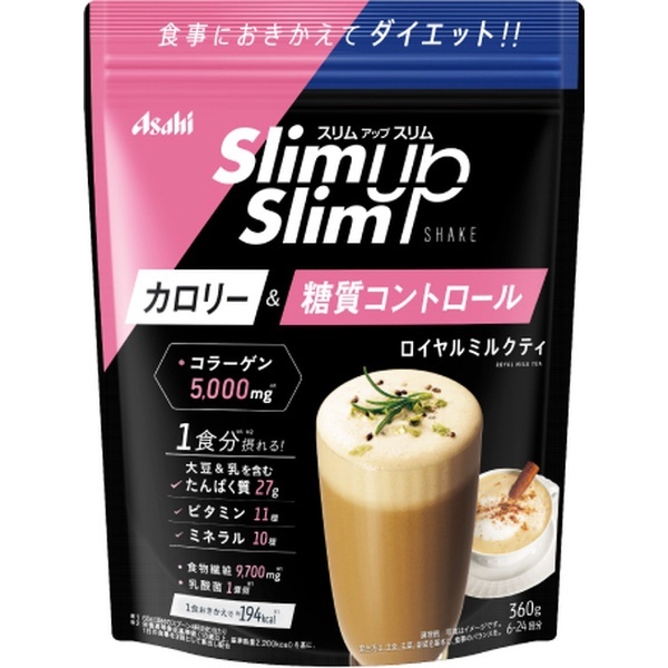 Slimup Slim（スリムアップスリム） シェイク ロイヤルミルクティー 〔美容・ダイエット〕 アサヒグループ食品｜Asahi Group  Foods 通販