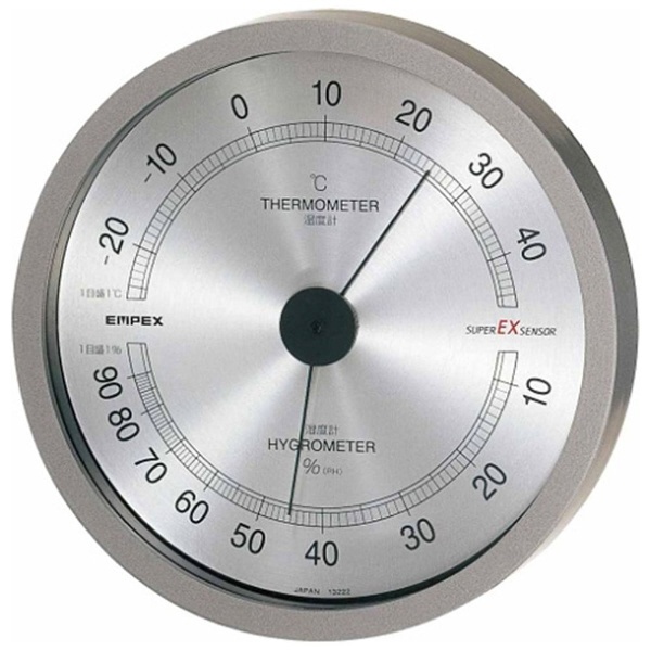 高精度温湿度計 「スーパーEX高品質温湿度計」 BC3728（シャンパン 