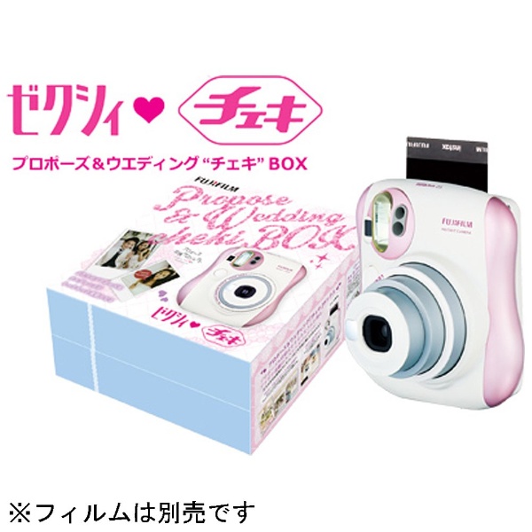 instax mini25 red 限定モデル チェキ 新品フィルム付き 赤 - フィルム